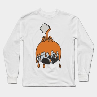 Real Paint (Orange) Long Sleeve T-Shirt